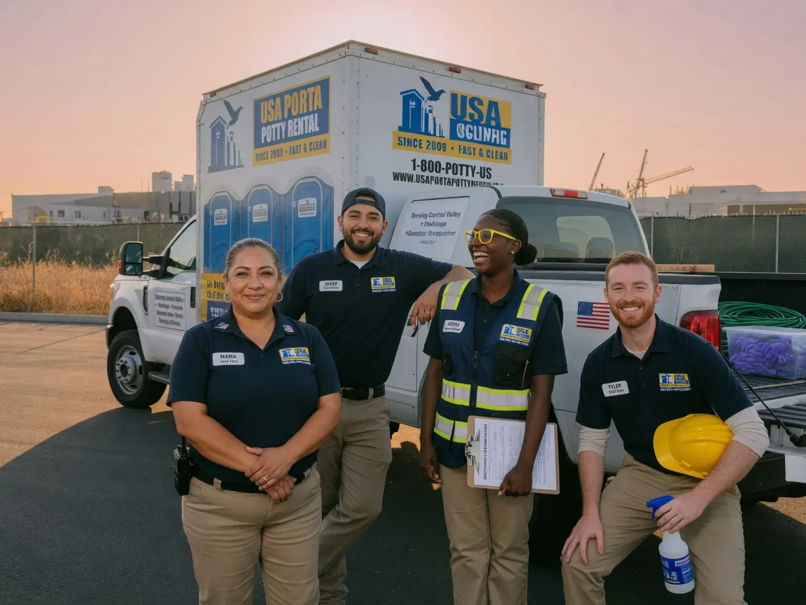 Portable Toilet Rental company in Joy, IL