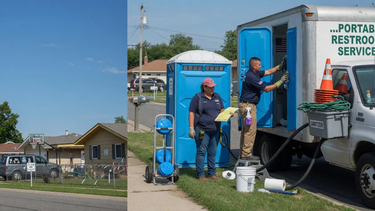 Portable Toilet Rental in Joy, IL near me